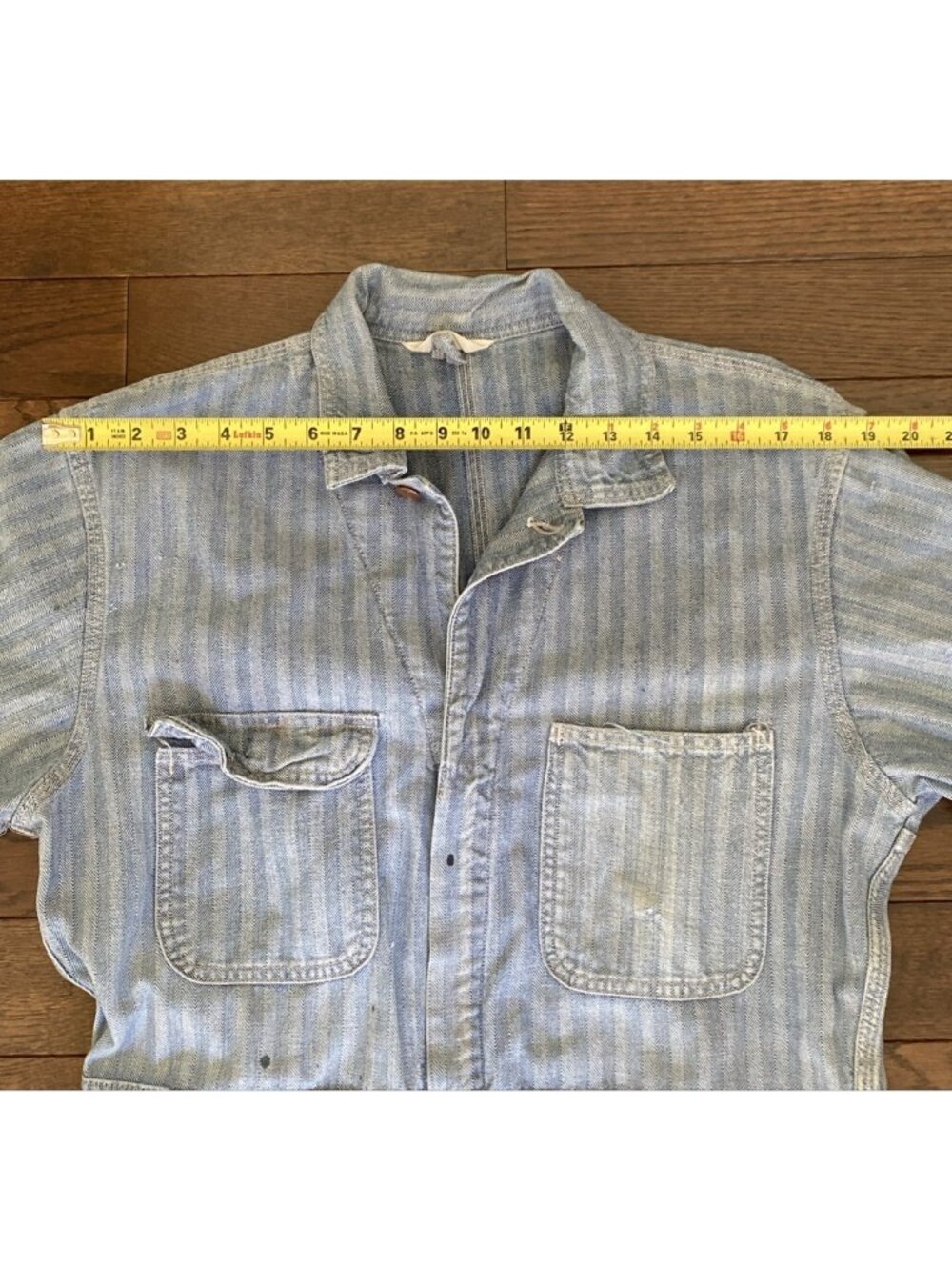 VTG Montgomery Ward Pioneer Herringbone Coveralls Utility Halloween Costume - Picture 16 of 16
